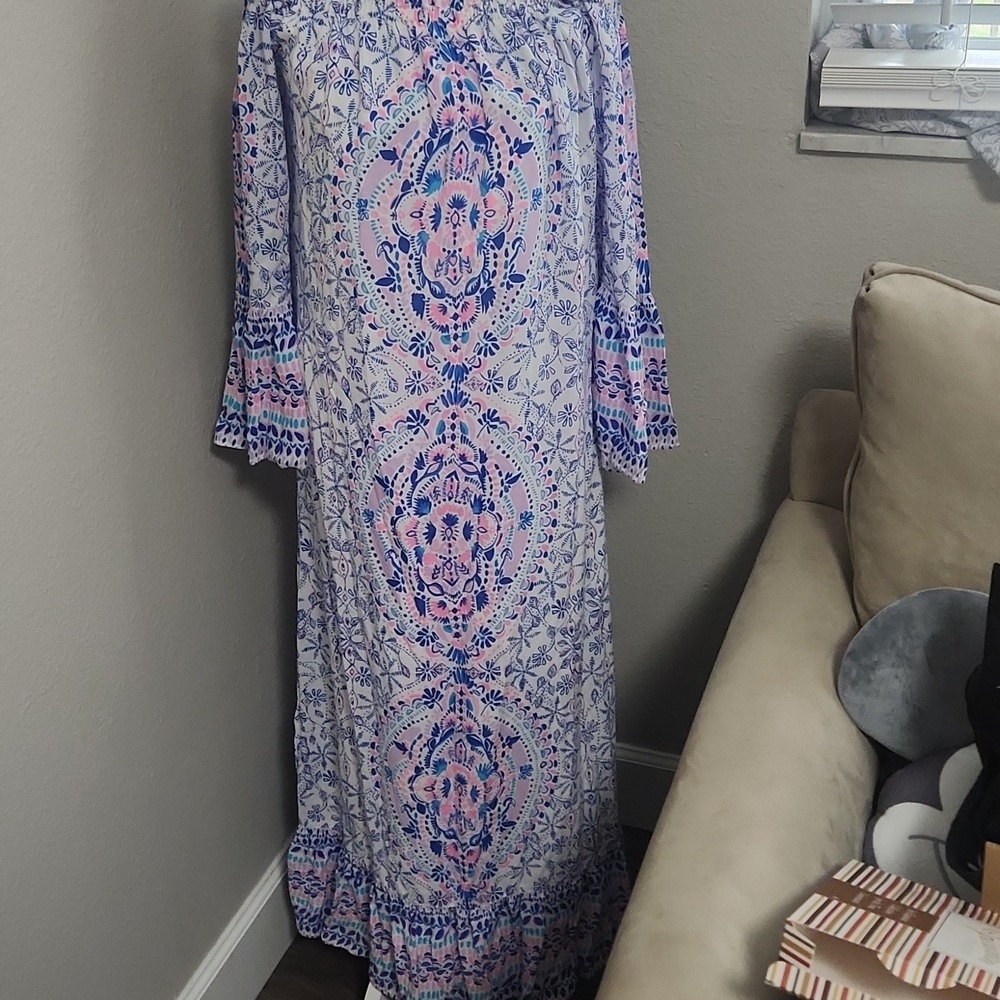 LILLY PULITZER ABIGALE MIDI DRESS